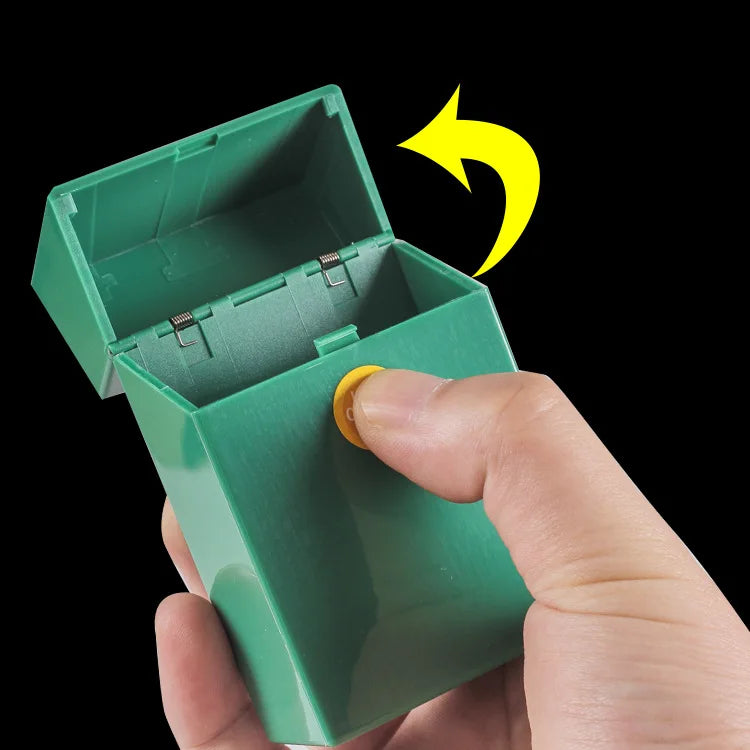 High-capacity Cigarette Box for 50 Pack Portable Plastic Creative and Personalized Thick Cigarette Storage Box