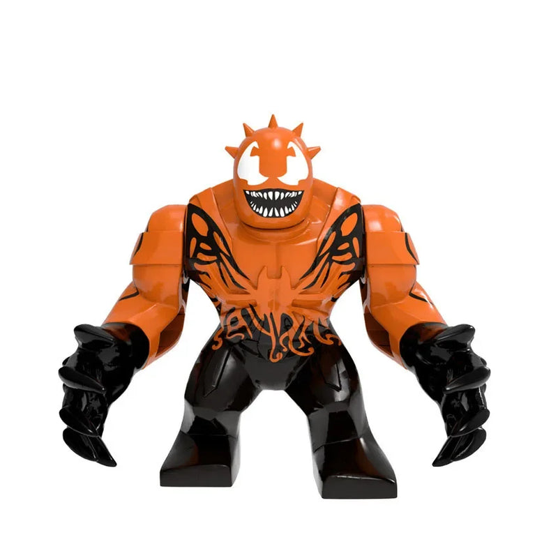 Marvel Action Figure Mini Block Toy, Superhero Hulk Thanos Venom Children's Puzzle Group Building Blocks Toy Handmade Birthday G
