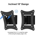 14-26 Inch TV Mount Wall-mounted Tilt Flat Panel Bracket Universal TV Holder LCD LED Monitor Frame VESA Stand for 75/100mm Pitch