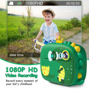 Kids Instant Camera, 2.4" HD 1080P Instant Camera with 32GB Card, Instant Print Camera for Kids 3-12