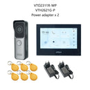 Dahua IP Video Intercom KIT,VTO2311R-WP & VTH2621GW-P / VTH2621G-P, support P2P cloud phone app, RFID Card Unlock