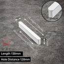KAK Fashion White Long Cabinet Handles 1500mm Length Aluminum Alloy Kitchen Cupboard Door Pulls Furniture Handle Door Hardware