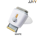 Lint Ball Remover Dual Head Travel Portable White Manual Trimmer Cleaning Supplies (For Clothes Sweaters) 1PC