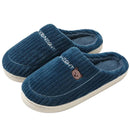 New Women Men Autumn Winter Warm Slippers Home Bedroom Casual Non Slip Shoes Couples Indoor Soft Sole Cotton Plush Slides