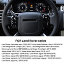 Carbon Abs Car Steering Wheel Paddle Shifter Trim Cover For Land Range Rover Evoque Discovery Sport For Jaguar XF XE Accessories