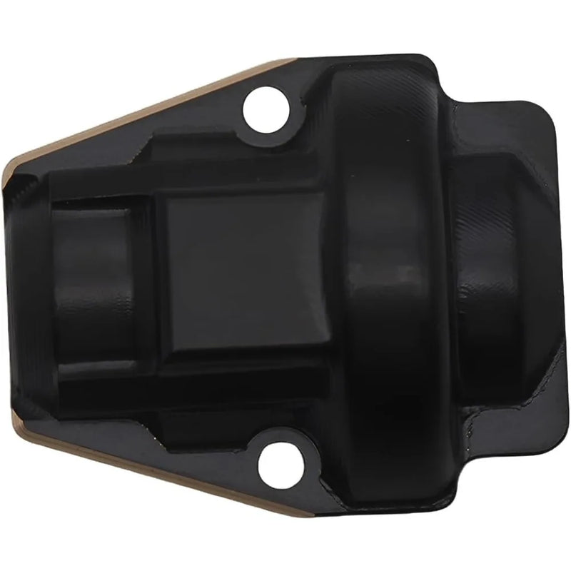 Redcat Ascent 18 Diff Cover, 15g Black Coating Brass Diff Cover for 1/18 RC Crawler Redcat Ascent 18 Upgrades Parts