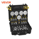 SucceBuy Hydraulic Pressure Test Kit Excavator Hydraulic Test Gauge Set with Carrying Case for Excavator Tractors Machinery