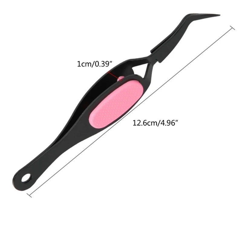 Gripping Tweezers for DIY Jewelry Making Repair Tool Flat Tip Crossing Lock Angled Tip Tweezers Reverse Grip Tweezers