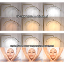 Fosoto FT-Y9 28 inch Gold Lamp LED Half-Moon Shaped Light Led Video Lash Light With Lamp Stand For Beauty Eyelash Tattoo Makeup
