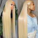 613 Blonde Lace Front Wig Human Hair  Wig  For Wowen Bone Straigh Human Hair Wigs 13X6 Hd Lace Frontal Wig 13X4 Lace Wigs