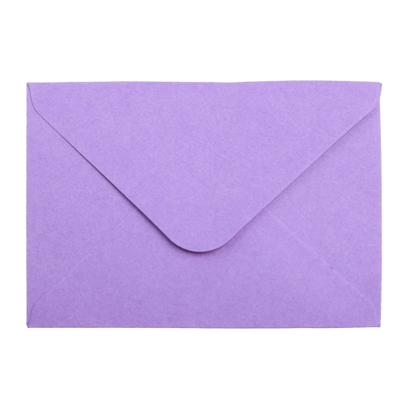 10 Pcs Colored Mailing Envelope Blank Thank You Cards DIY Envelope for Office Invoices Personal Letters Drop Shipping