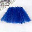 Tutu Princess Dress Mesh 2-8 Year Old Children's Halfbody Halloween Ballet Dance Performance Short Skirt Christmas Dress Girl