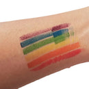 1Pc Rainbow 6 Color Face Body Paint Stick Painting Paste Long Lasting Skin-friendly Washable Body Tattoo Colored Oil Pigment Pen