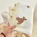 Newborn Baby Cotton Blanket Summer Bedding Babies Stuff  Throw Blanket Muslin Squares Receiving Blanket