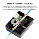 Creality Ender 3 V3 SE/KE Filament Runout Sensor, 3D Printer Smart Filament Break Detection Module Detector with LED Light