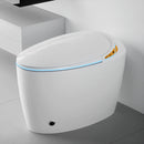 Unique Smart Toilet with Bidet Built In, Intelligent One Piece Toilet For Modern Bathroom, Auto Open/Close Seat, Foot Sensor