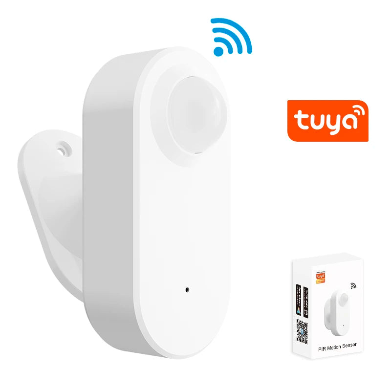 Tuya WiFi Smart PIR Motion Detection Sensor Security Burglar Alarm Sensor Smart Life App Control Support Alexa Google Home