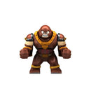 Marvel Action Figure Mini Block Toy, Superhero Hulk Thanos Venom Children's Puzzle Group Building Blocks Toy Handmade Birthday G