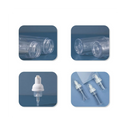 10 Pack Foam Dispenser Plastic Pump Bottle Empty Fill Bottle for Travel Cleaning Cosmetic Packaging 60Ml