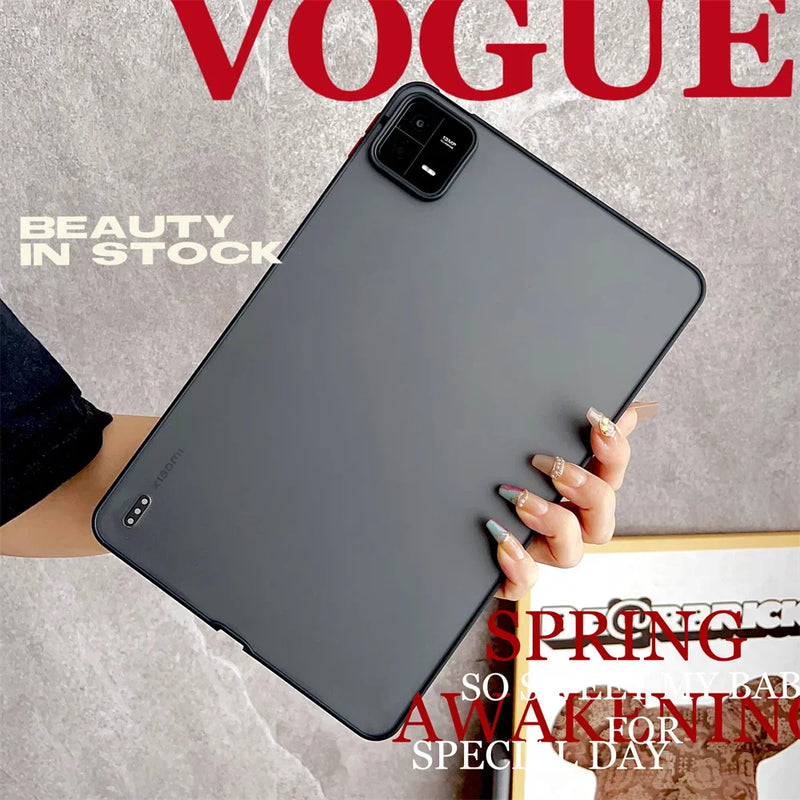 Tablet Case for Xiaomi Pad 6 6s Pro 5 5 Pro 11 Inch Redmi Pad SE Soft Edges Slim Cover Frosted Hard PC MI 6 Pro 2023 Case Fundas