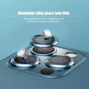 Metal Ring Camera Lens Protector Glass For iPhone 11 12 13 14 Pro Max Full Cover Camera Protector For iPhone 14 13 12 11