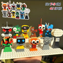 Moc Incredibox Sprunki Building Blocks Set Horror Anime Music Game Incredibox Sprunki Bricks Toy Birthday Christmas Gift for Kid