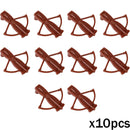 MOC Medieval Accessories Series Building Blocks Military Army Soldier Armour Shield Helmet Sword Crown Weapon Knight Bricks Toys