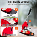 SucceBuy 25/32/58/75MM Badge Maker Machine DIY Button Pin with 500Pcs Free Parts Press Kit Circle Manufacture Button Making Tool