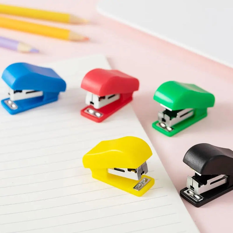 1 Pcs Stapler Set Cute Stapler Mini Small Stapler Student Stationery