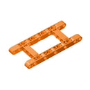 Gobricks 1Pcs Buildings Blocks 64178 Modified Frame Thick 5 x 11 Open Center Bricks Collection Bulk Modular Toys For Technical