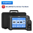 XTOOL X100 PAD3 V2.0 Elite Auto Key Programmer X100PAD3 IMMO Key Programming Tools All Key Lost All System Diagnostic With KC100