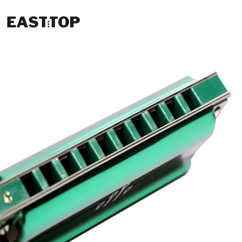 EASTTOP PR020 10 Holes Diatonic Harmonica Blues Harp Diatonic 10 Hole Blues Professional Harmonica Musical Instruments