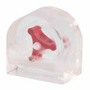 PC Water Cooling Flow Meter 3 Impeller G1/4 Thread Acrylic Flowmeter Indicator for Computer Water Cooling System Accessories