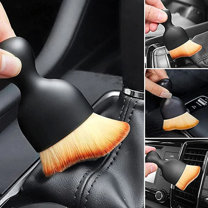 Soft Car Interior Detailing Brush Auto Cleaning Brushes Duster Bristles Detailing Brush Dusting Tool for Automotive Dashboard