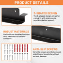 CP-SETUNO 2PCS Z-shaped Solar Panel Holder, Solar Panel 50-450w, Suitable for Motorhomes, Boats and Wall Mounting, for One Solar