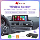 WirelessCarPlay For BMW Series 1 2 F20 F21 F22 F23 F45 2012-2020 NBT EVO with Android Auto Mirror Link AirPlay Car Play