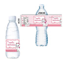 Pink Marie Cat Bottle Sticker Labels Girl Happy Birthday Party Supplies Baby Shower Disney The AristoCats Decoration Stickers