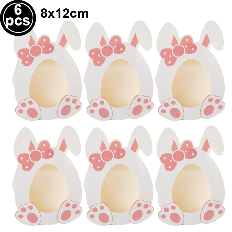 Easter Banner Easter Sign Garlands Rabbit Swirl Hanging Decoration Easter Egg Carrot Bunny Banner Happy Easter Party Decorations