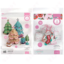 Christmas bells and Christmas trees Gift box die metal die for crafts Cutting Dies DIY Making Greeting Card Scrapbook Decoration