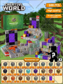 Magnetic Building Blocks Mine World Magnet Cubes Forest Set for Boy Girl Kid Age 3+ DIY Model Children STEM Sensory Toy Gift