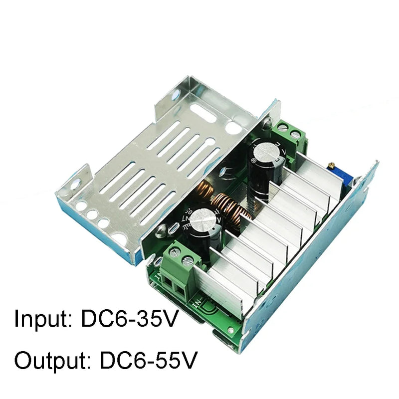 200W/ 400W DC-DC Boost Converter Power Supply Module 6-35V to 6-55V And 8.5-50V to 10-60V 10A/15A Step Up Switch Voltage Module