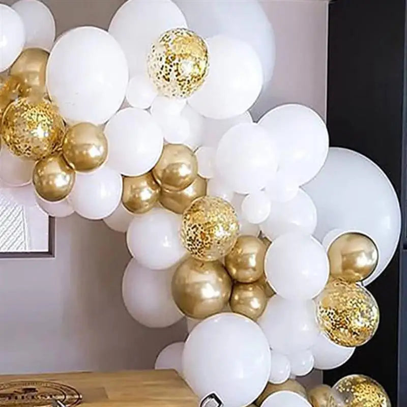 100Pcs Bulk Wedding Decor Round White Balloon Birthday Balloons Men Set 25.4X25.4X25.4CM Party Emulsion Decorations Indoor Man
