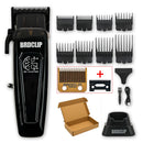 BRDCLIP Professional Electric Hair Clipper BRD 106 Hair Trimmer for Man 7500RPM with Base 5-adjusted DLC Blade Barber Machine