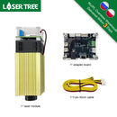 LASER TREE 20W 10W 5W Optical Power Laser Head 450nm Blue Light TTL Laser Module For CNC Engraver Wood Cutting DIY Tools