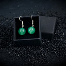 Game Valorant Earrings Valorant Sage Green Ball Pendant Earring Ear Clips for Women Men Cosplay Accessory Prop Gift