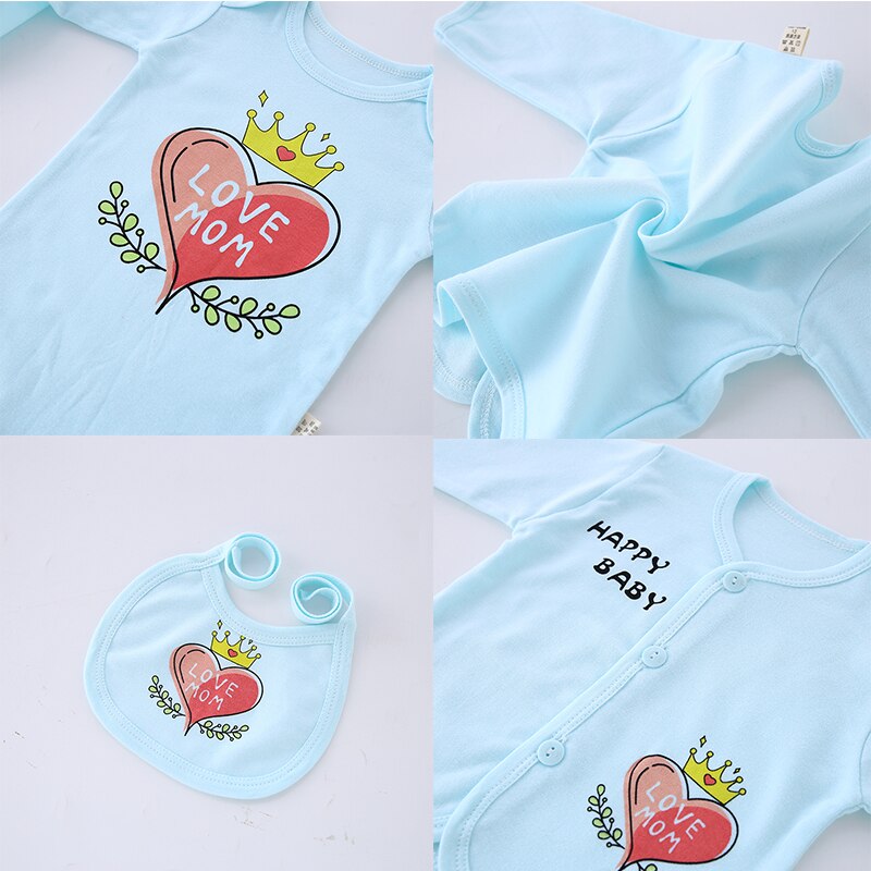 Newborn Clothing Suits Baby toddler Cotton Set for Girls Boys pink blue yellow