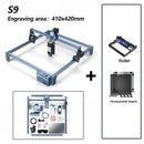 SCULPFUN S9 Laser Machine 90W CO2 Laser Effect Engraving Cutting Tool High Accuracy 410x420mm Carving Quick Assembly