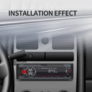 Podofo In-Dash 1DIN MP3 Player 12V Remote Control FM Car Radio Bluetooth Audio Music Stereo USB/SD/AUX-IN Support TF Card RCA