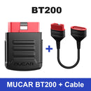 MUCAR BT200 BT200 PRO Car Scan Tool OBD2 Diagnostic Tool Full System Diagnosis scanner for all car 15 Reset Code Reader