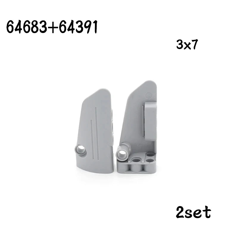 NEW Technical Panel Plate DIY Mechanical Building Blocks MOC Car Parts Brick Toy Gift  24119 62531 64782 11954 18944 18945 24116